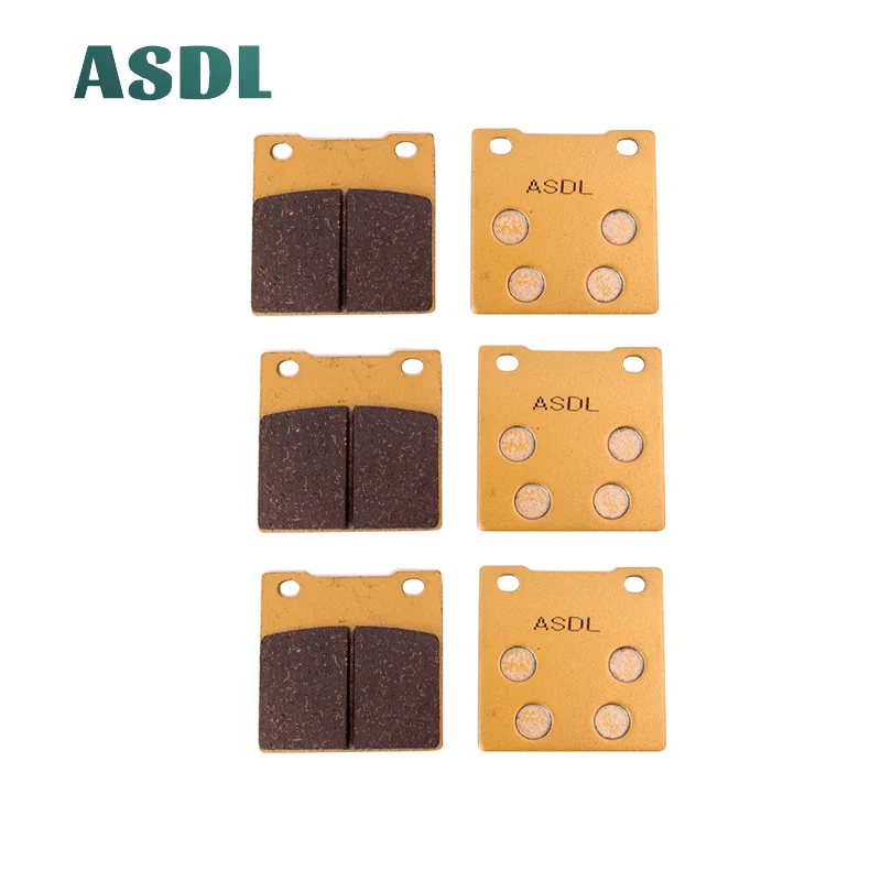 

Motorcycle Parts Front and Rear Brake Pads For Suzuki RG 250 1983 GSX 400 FW/FWS/FWS GSX 550 ESD/ESE/EFE/EFF/ESH/EFG 1984-1987