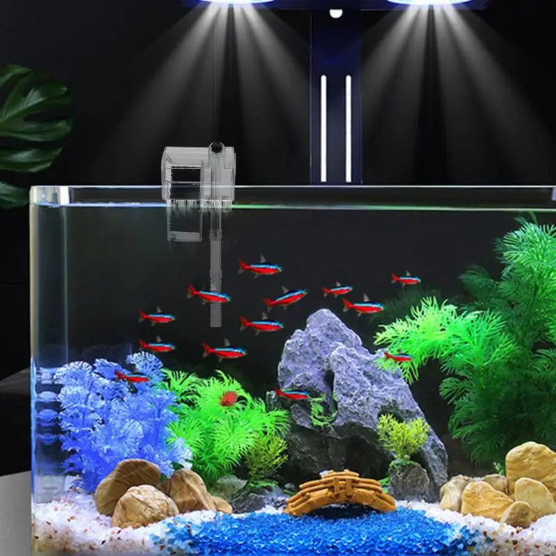 Adjustable Aquarium Oil Skimmer Filter for Fish Tanks