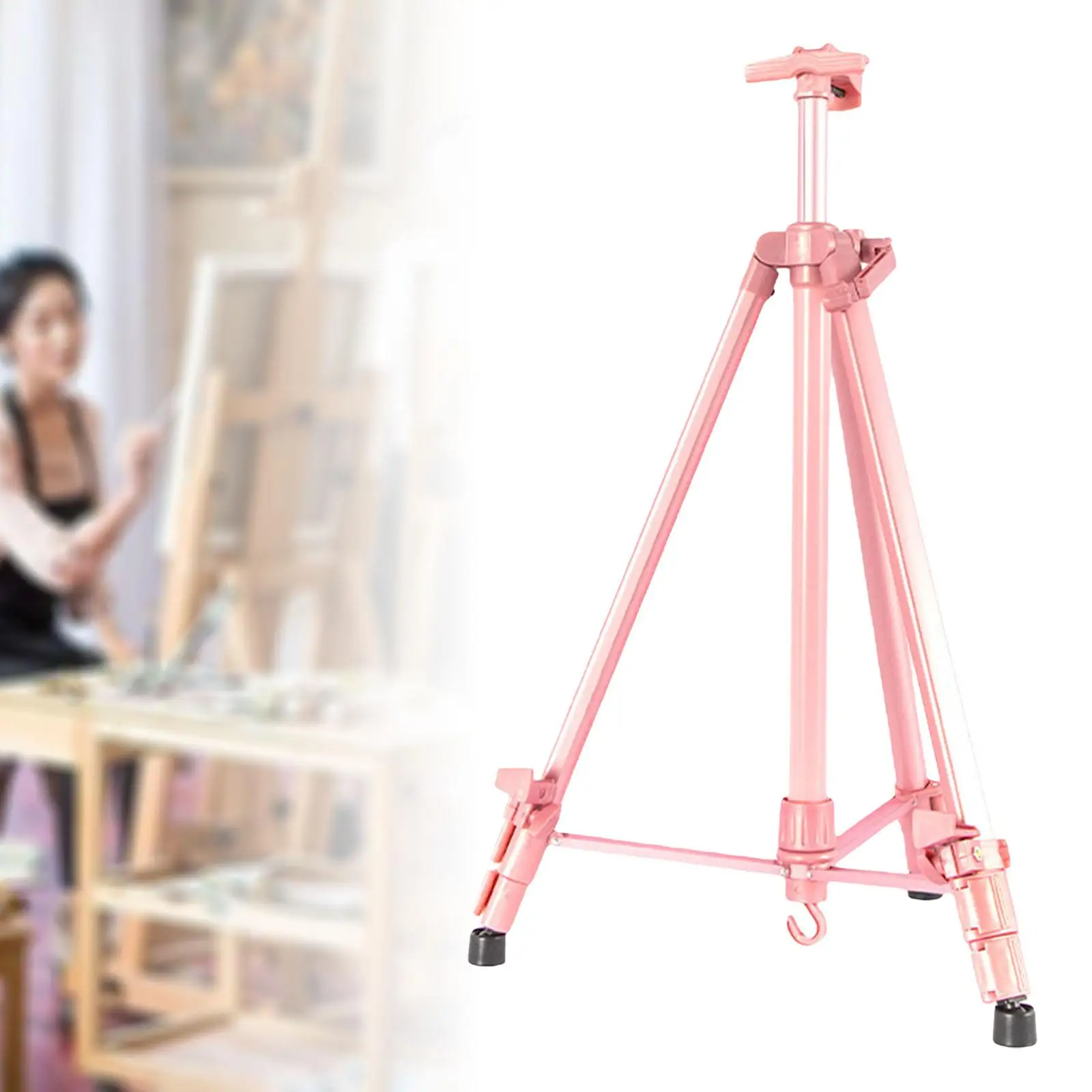 Adjustable Painting Easel Aluminum Tripod Art Artist Sketch Stand for Floor Tabletop