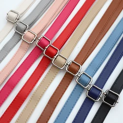 Bag accessories solid color fine style simple versatile 1.8cm plain weave double-layer bag strap Bag Belt Replacement Belt