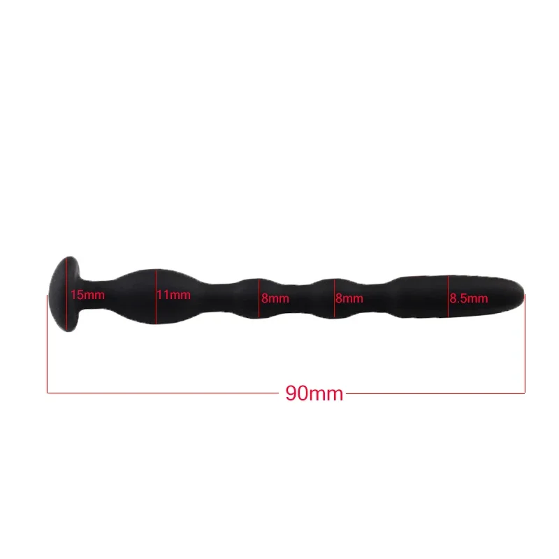 Urethral Dilator Silicone Urethral Catheter Sounding Rod Set Penis Plug Stimulator Gay Adult Sex Toys For Men