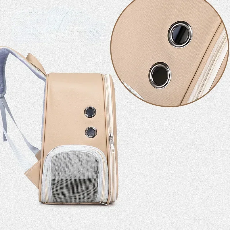 Backpack Cat Bag New Light Transparent Pet Bag Large Space Comfortable Breathable Cat Backpack