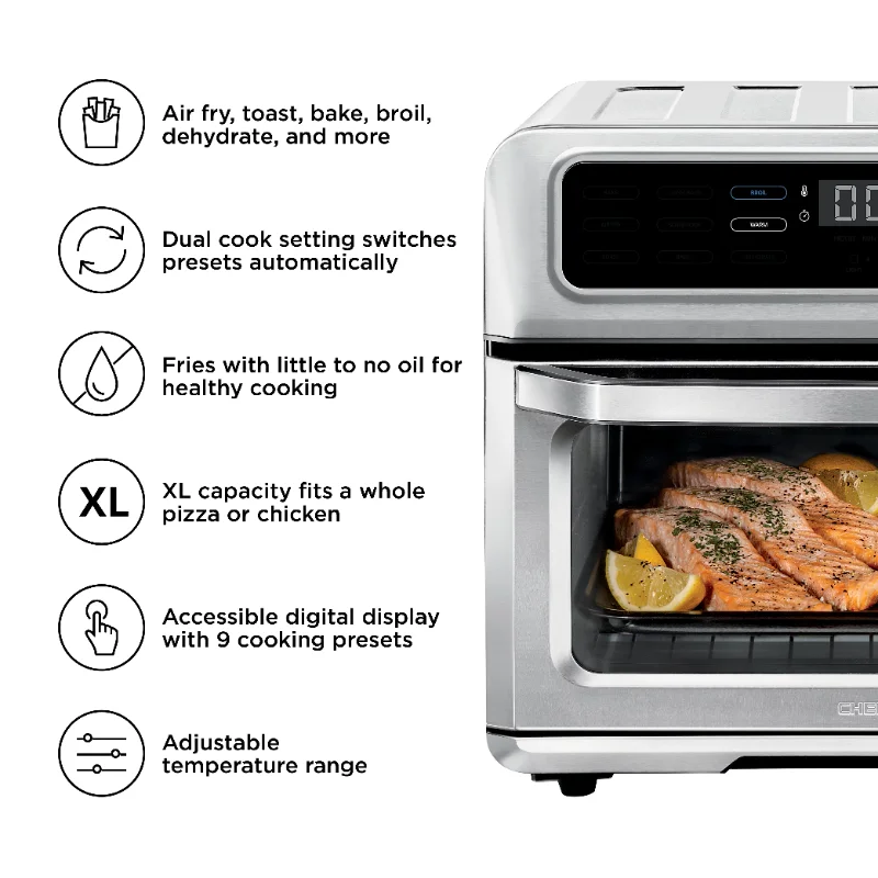 https://ae01.alicdn.com/kf/S4b8747f617d84f9fa28bf46a8c13f3773/Chefman-Toast-Air-Dual-Function-Air-Fryer-Toaster-Oven-Stainless-Steel-20-Liter-air-fryers-kitchen.jpg