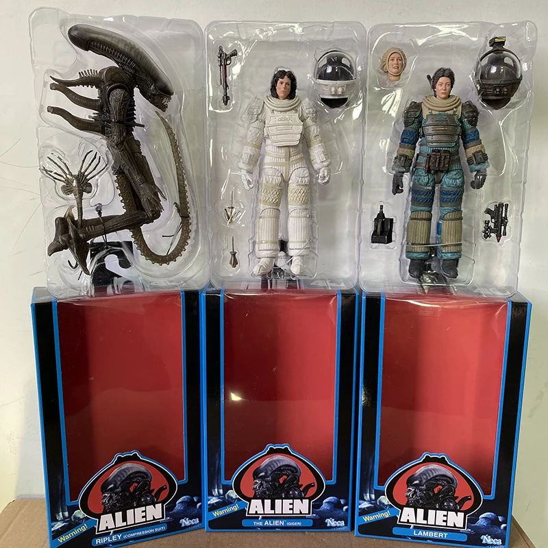 NECA Alien Lambert Ripley Predator ASH KANE The Alien Predator Warrior 40th  Anniversary Alien Action Figure 3pcs/set Room Decor - AliExpress