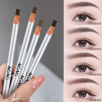 Hard Eyebrow Pen Brow Enhancers Pencil Waterproof Easy To Wear Long Lasting Eye Brow Definer Eyes Makeup Applicator Beauty Tool