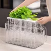 Luxury Sealed Lid Refrigerator Storage Boxr Light Luxury Large Capacity Sealed Refrigerator Cooler 3