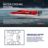 WLtoys WL915-A 45KM/H Rc Boat 2.4G Remote Control Speedboat Rechargeable Waterproof Cover Design Anti-collision Rc Boat 3