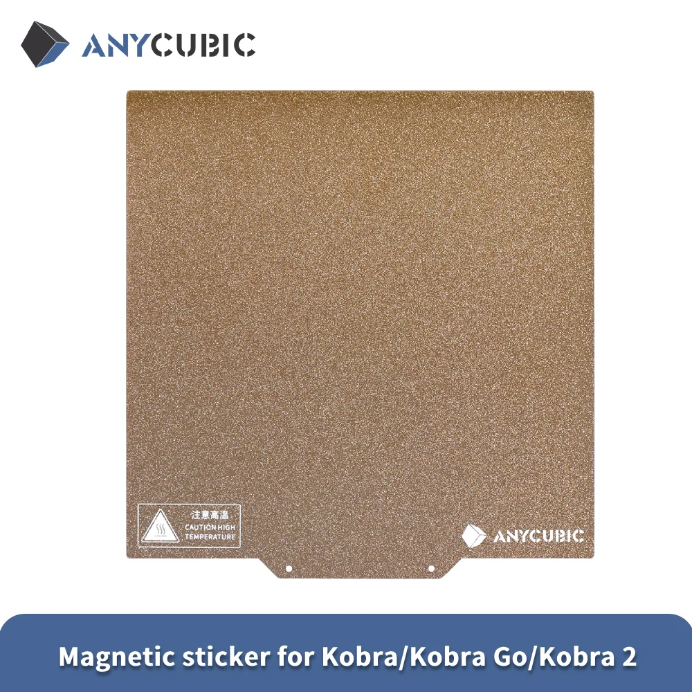 Anycubic-pei Spring Steel Original para Impressora 3d Acessórios para Kobra Neo Mega s Vyper Kobra Max Kobra Plus Fdm - Imagem 4