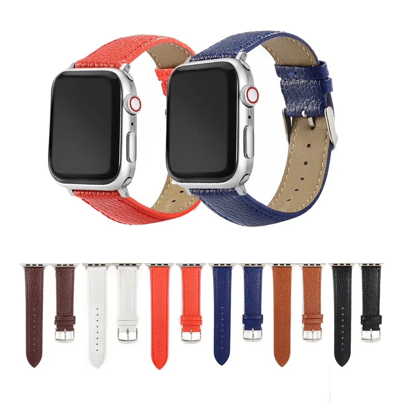

Watch wrist for apple watch straps 44mm 38mm 42mm bracelet for apple watch 44mm 40mm 42mm 38mm leather watchband for apple watch