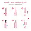 TOUCHBeauty Hair Trimmer for Face Eyebrow Nose Ear Body Hair Trimming, All in ONE Hair Remover for Women & Men Dual Blades Shave 6