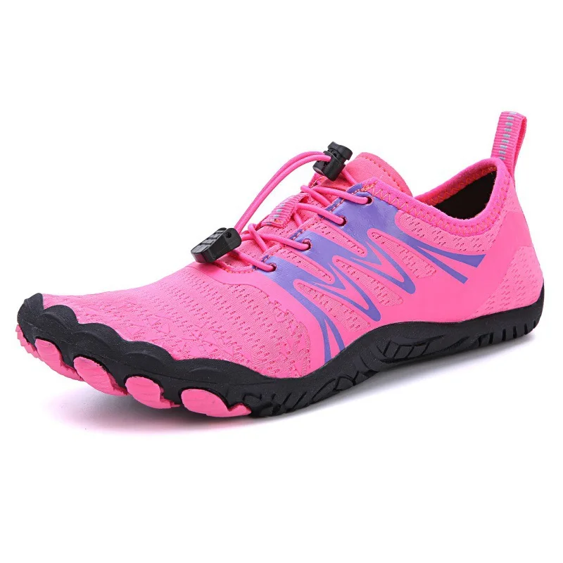 Outdoor Beach Shoes Tracing The River Five Finger Lovers Drifting, Hiking Wading Shoes Snorkeling Shoes Breathable