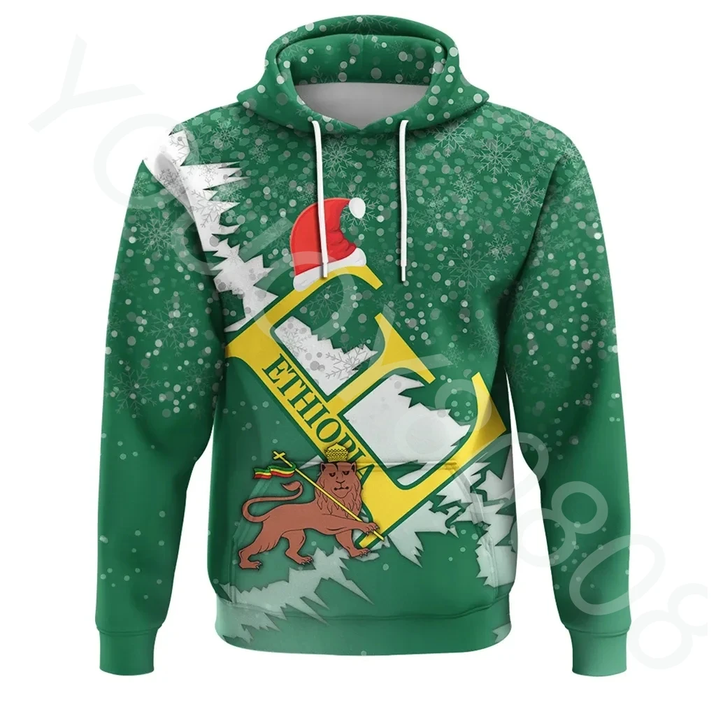 

Men's Clothing 3D Print African Zone Clothing Ethiopian Hoodie Christmas - X Style Vintage Harajuku Casual Sports Sweatshirt