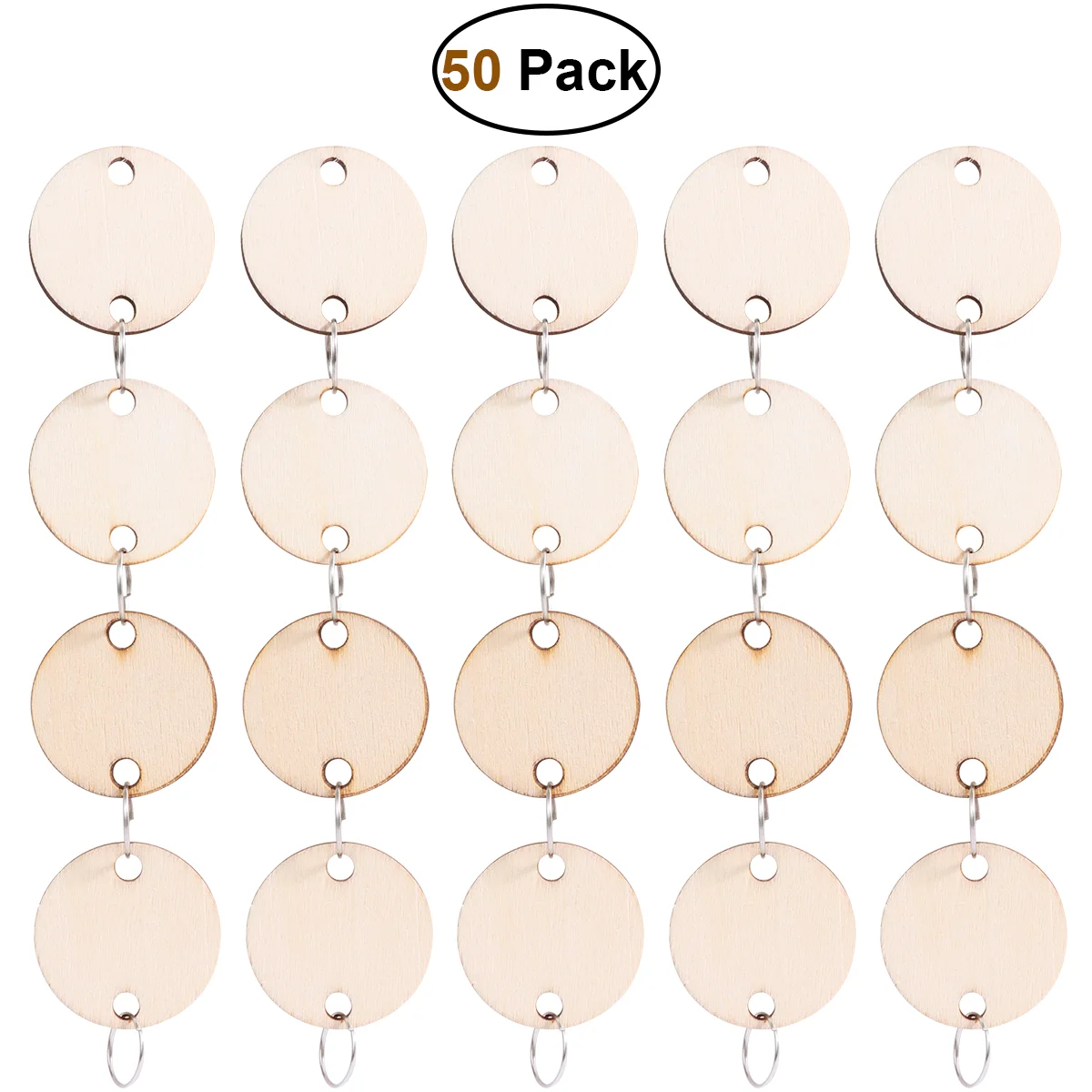 

Wooden Slices Plaque Board Clip for Home Decoration