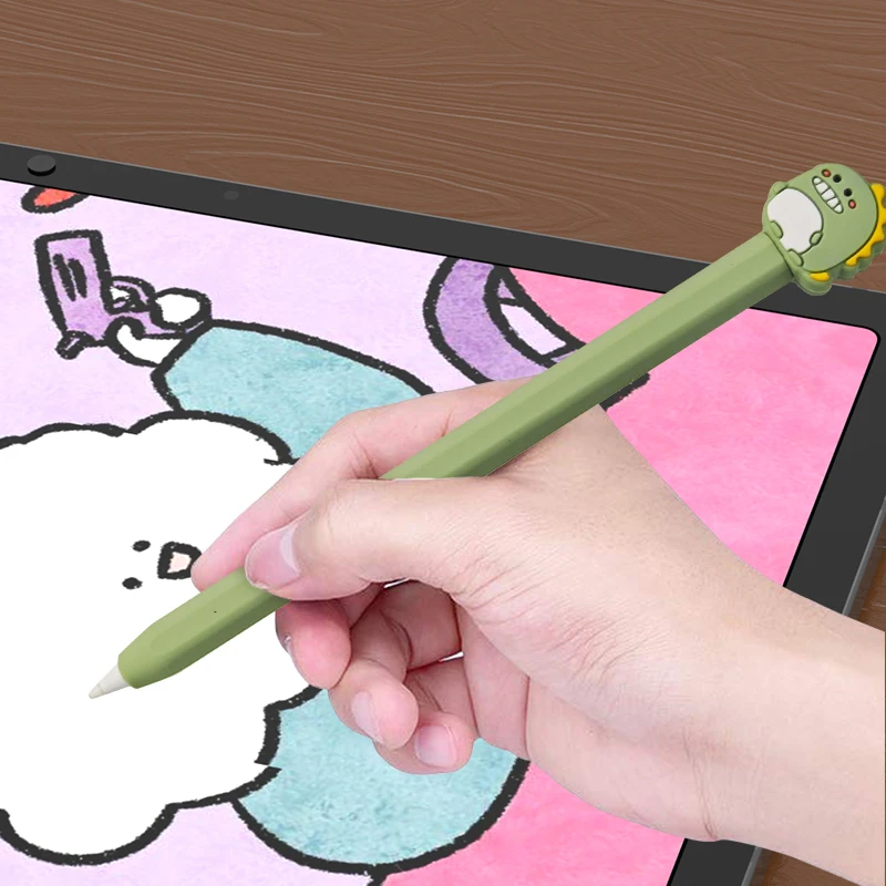 Stylus Protective Pen Case - Soft Silicone Shockproof Non-slip Cover