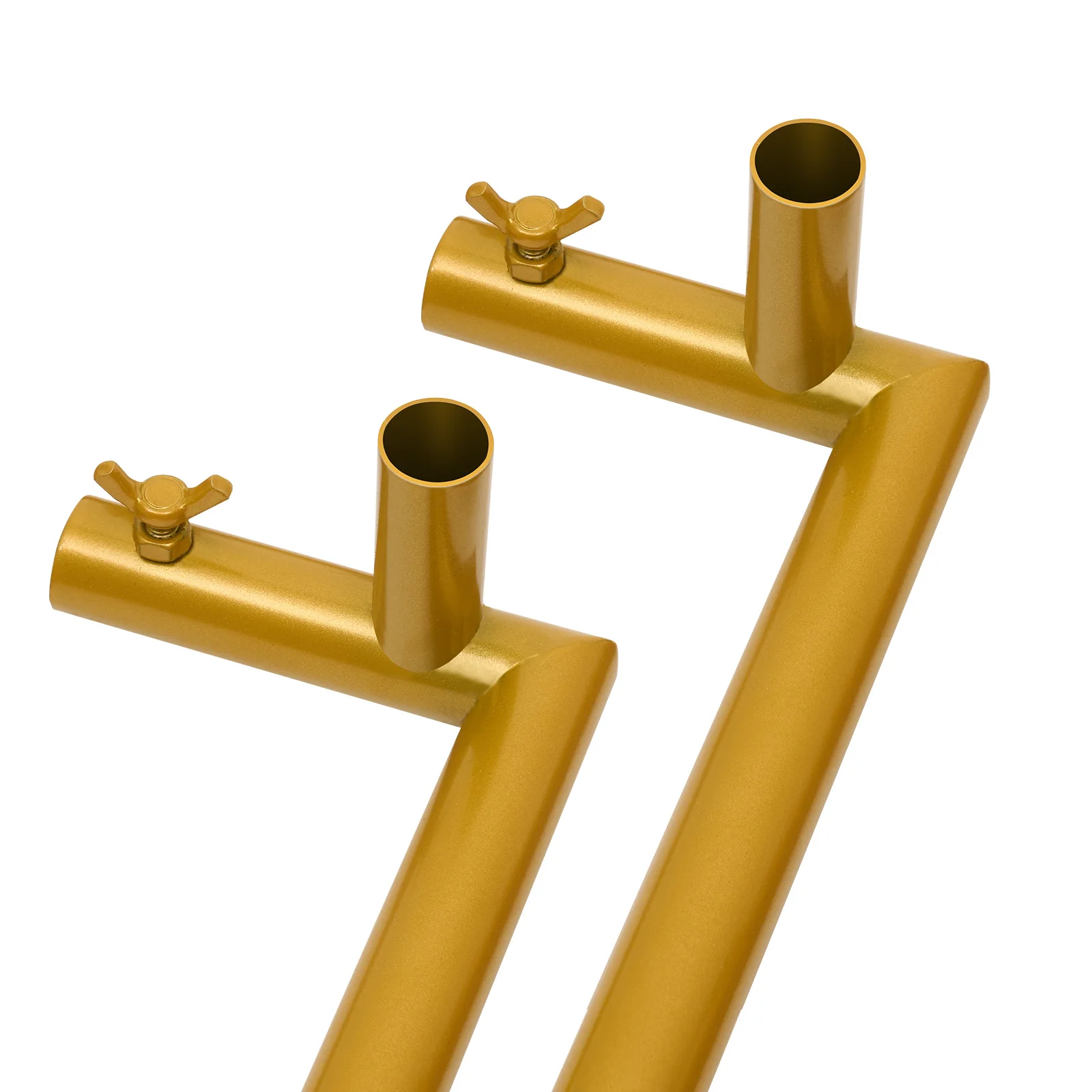 184 cm goldener geometrischer Hochzeitsbogen aus Metall, freistehend, großer quadratischer Bogenständer, für Geburtstagsfeier, Gartendekoration, Fotohintergrund – Detail 9