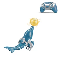 Dolphin Boat Wireless Control Dolphin Animal Toy with Rotating Ball Flexible Remote Control Toy Kids Birthday Gift 1