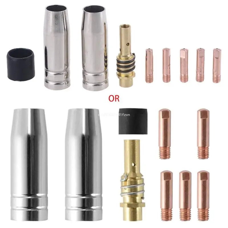 

15AK MIG Welding Torch Nozzle Contact Tips Holder Welding Accessory Replacement AD068 MIG Welding Dropship