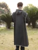 Long raincoat full body rainstorm proof electric bicycle single female male fashion student battery bike adult poncho 2