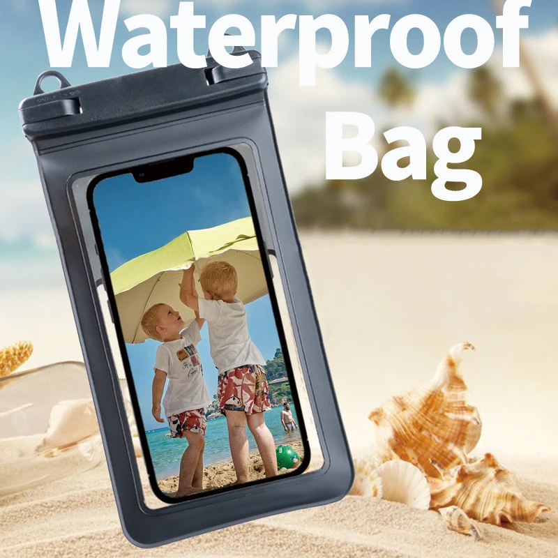 Universal Waterproof Mobile Phone Case Diving Surfing PVC Bags 7.5inch Phone Waterproof Pouch Cover Underwater Swimming Dry Bag dry bag waterproof bag waterproof phone case
