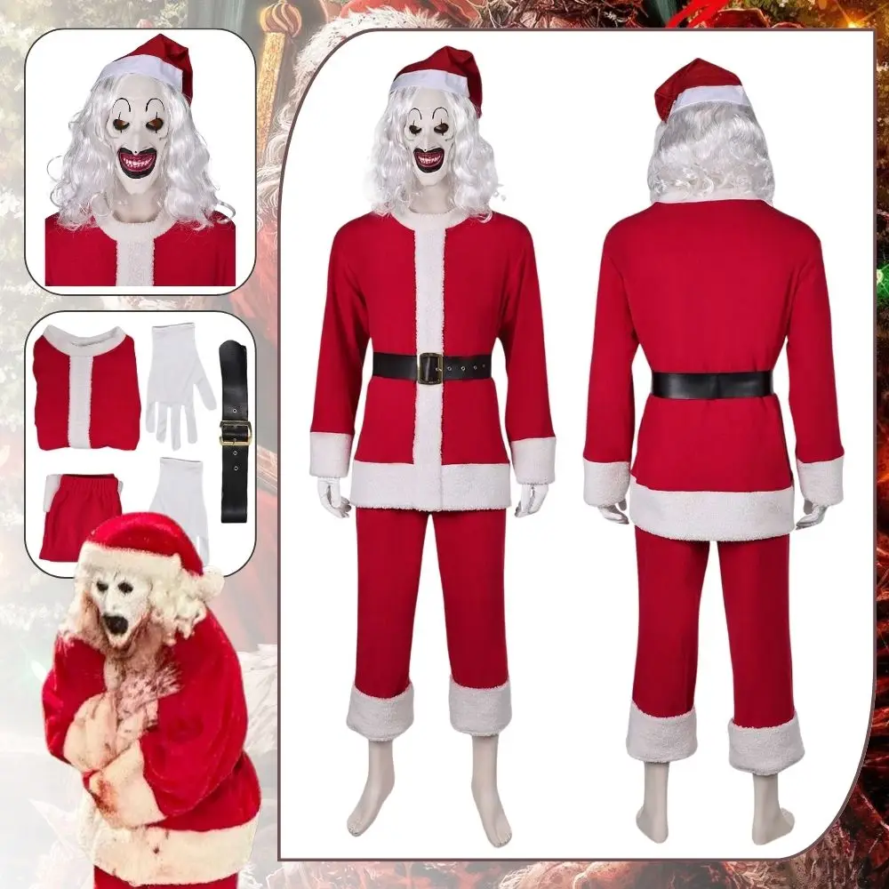 Père Noël Clown : Un déguisement qui mélange magie et horreur pour les  fêtes les plus osées, image size:1000x1000