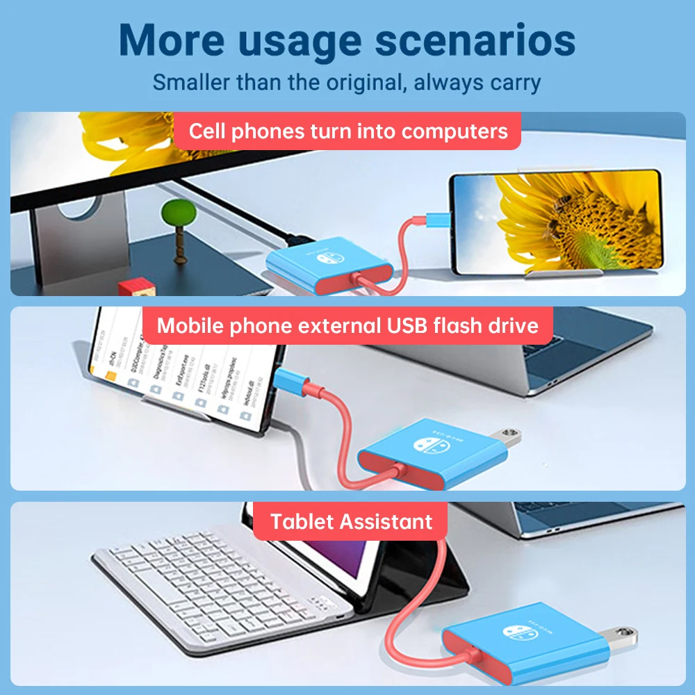 스위치 도크용 HD-MI USB 3.0 허브 어댑터, USB C 스플리터, TV 휴대용 도킹 스테이션, 닌텐도 노트북 PC 아이패드 맥북 에어용, 4K