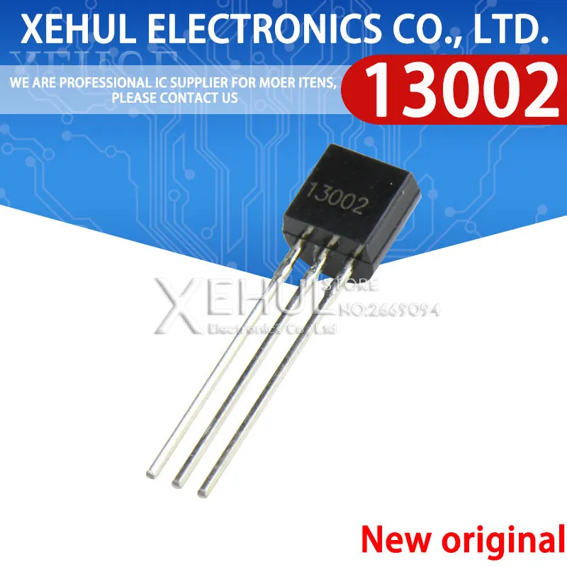 50PCS MJE13003 MJE13002 MJE13001 TO92 NPN High Voltage Transistor Inline Transistor13001 13002 13003 NEW TO-92