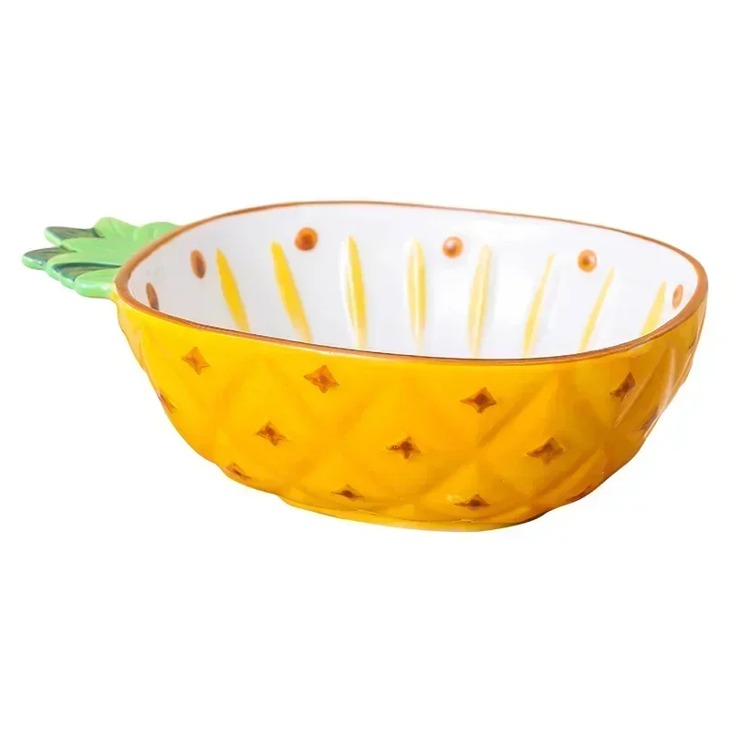 Ceramic Fruit Bowl Hand Painted Porcelain Tableware