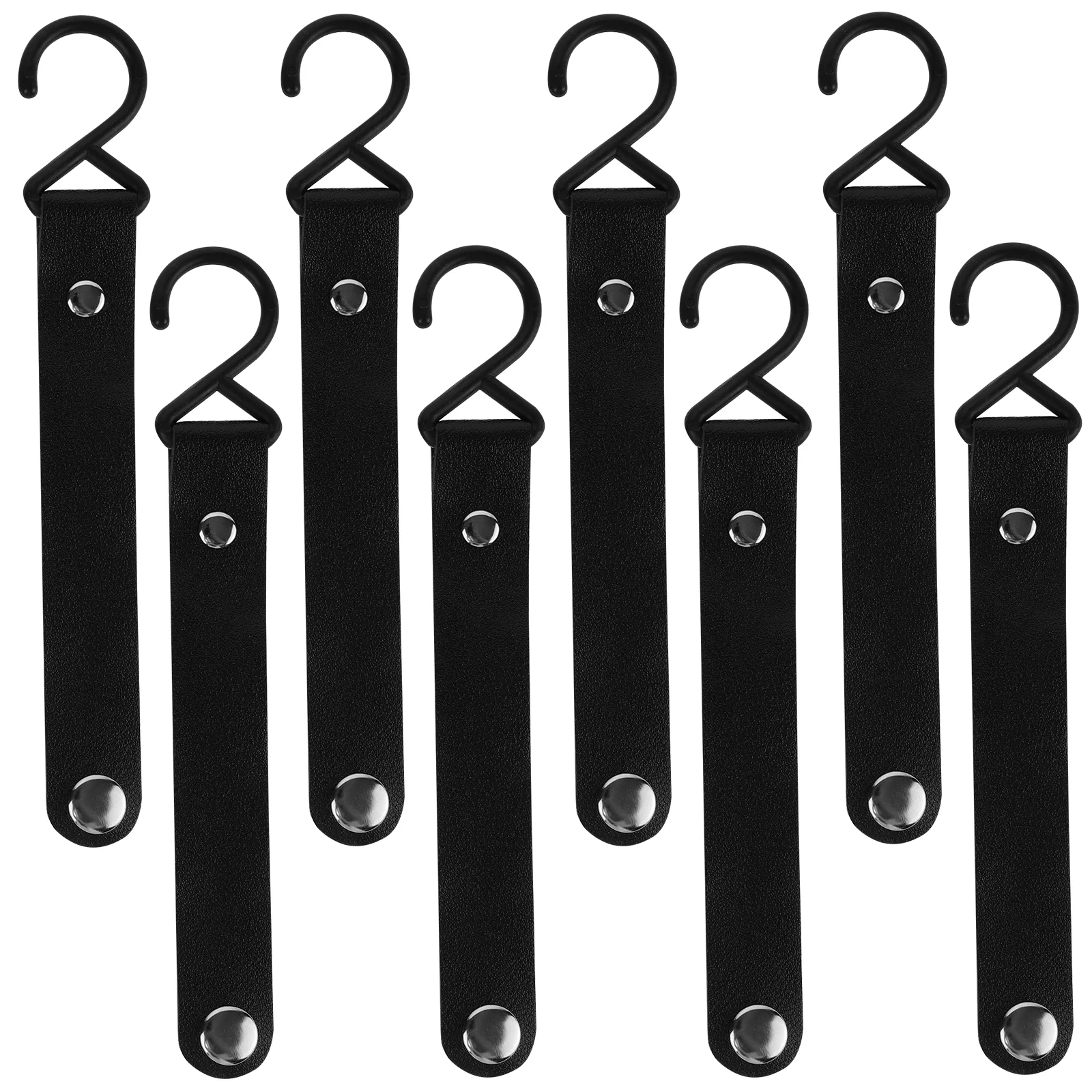 

10 Pcs Camping Tent Hooks Hangers Cookware Pu Ordinary Light Holder Lanyard