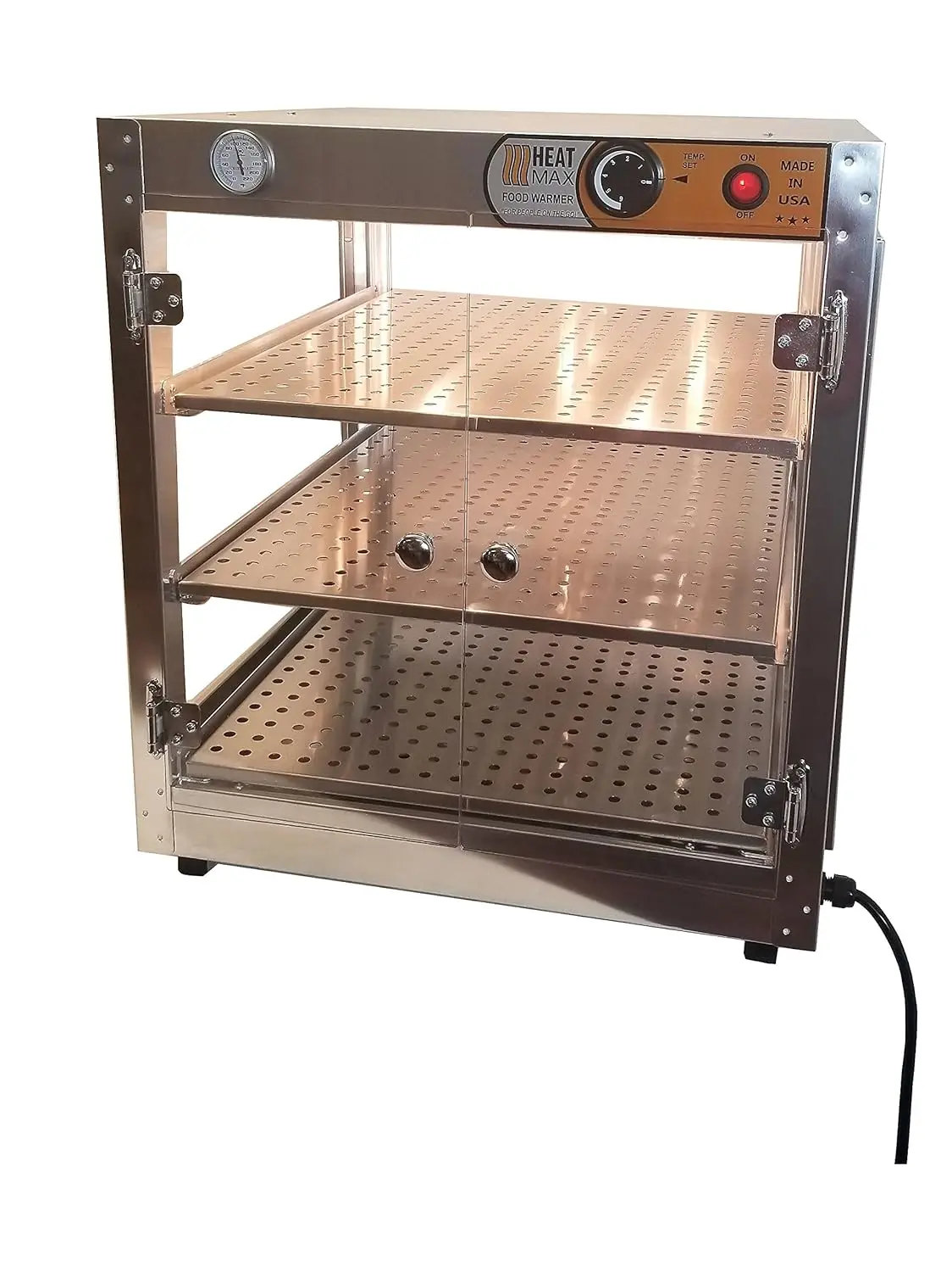 Countertop Pizza and Food Warmer Display The ORIGINAL and The BEST -MADE in USA with Service Support Great for Pizza
