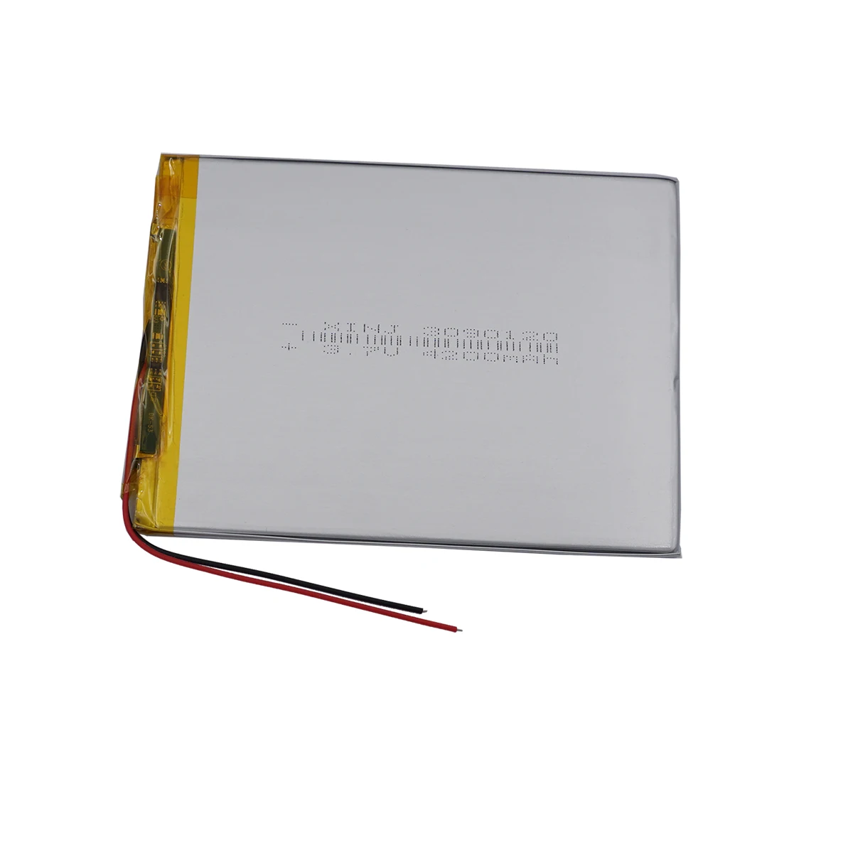 

3.7V 4200 mAh 15.54Wh Rechargeable Polymer Li Lithium Lipo Battery Cell 3090120 For DIY GPS MID DVC LED Light Tv Box Tablet PC