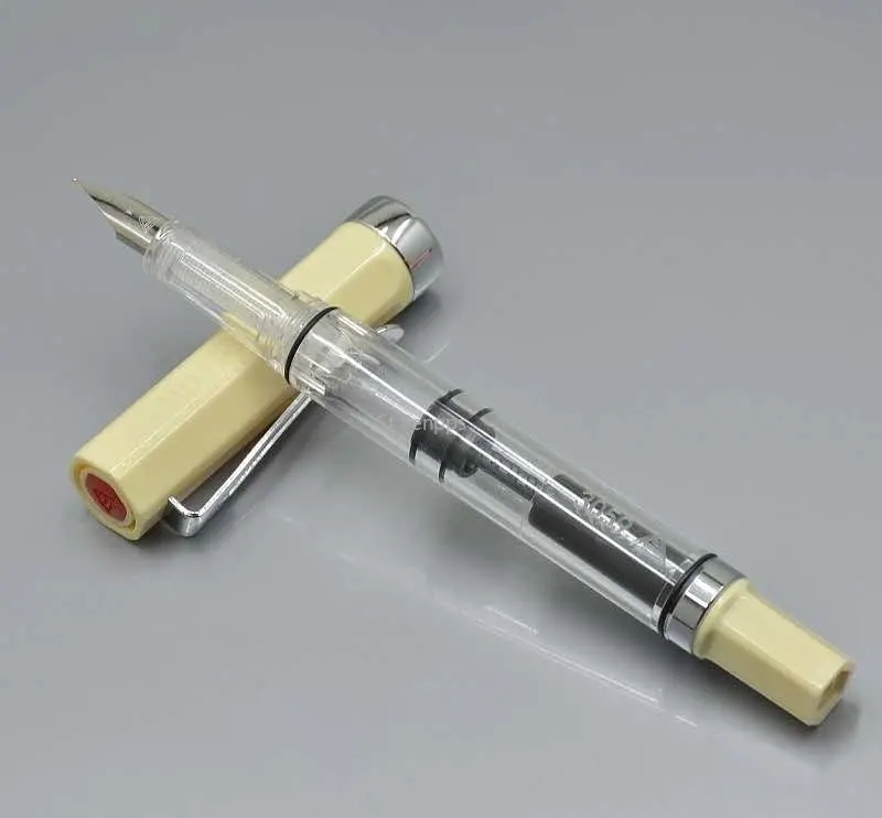 Fountain Pen St Penpps 3059 Fountain Pen Piston Plastic Ink Pen EF/F/M/1.1/1.5/1.9/2.5/2.9mm Nib Business Stationery Office School Supplies