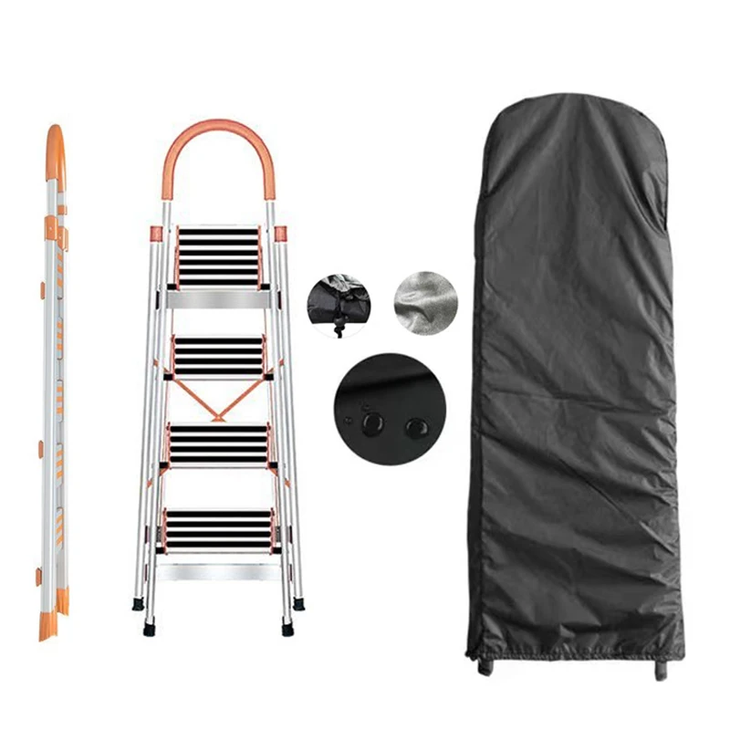 Folding Ladder Protective Cover Step Ladder Dust Cover Portable Stepladder Weather Resistant Waterproof Sun Protective Case