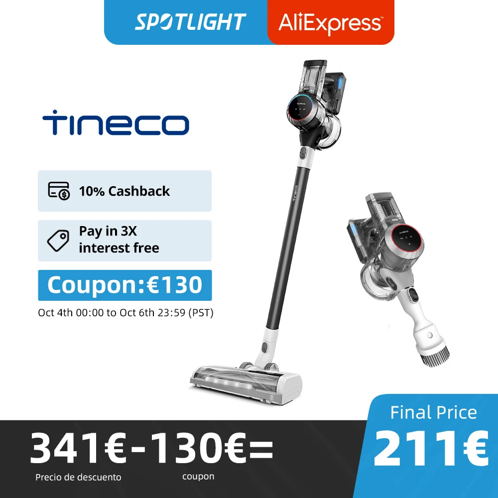 Tineco Pure One S11 Basics Smart Wireless Vacuum Cleaner Manual