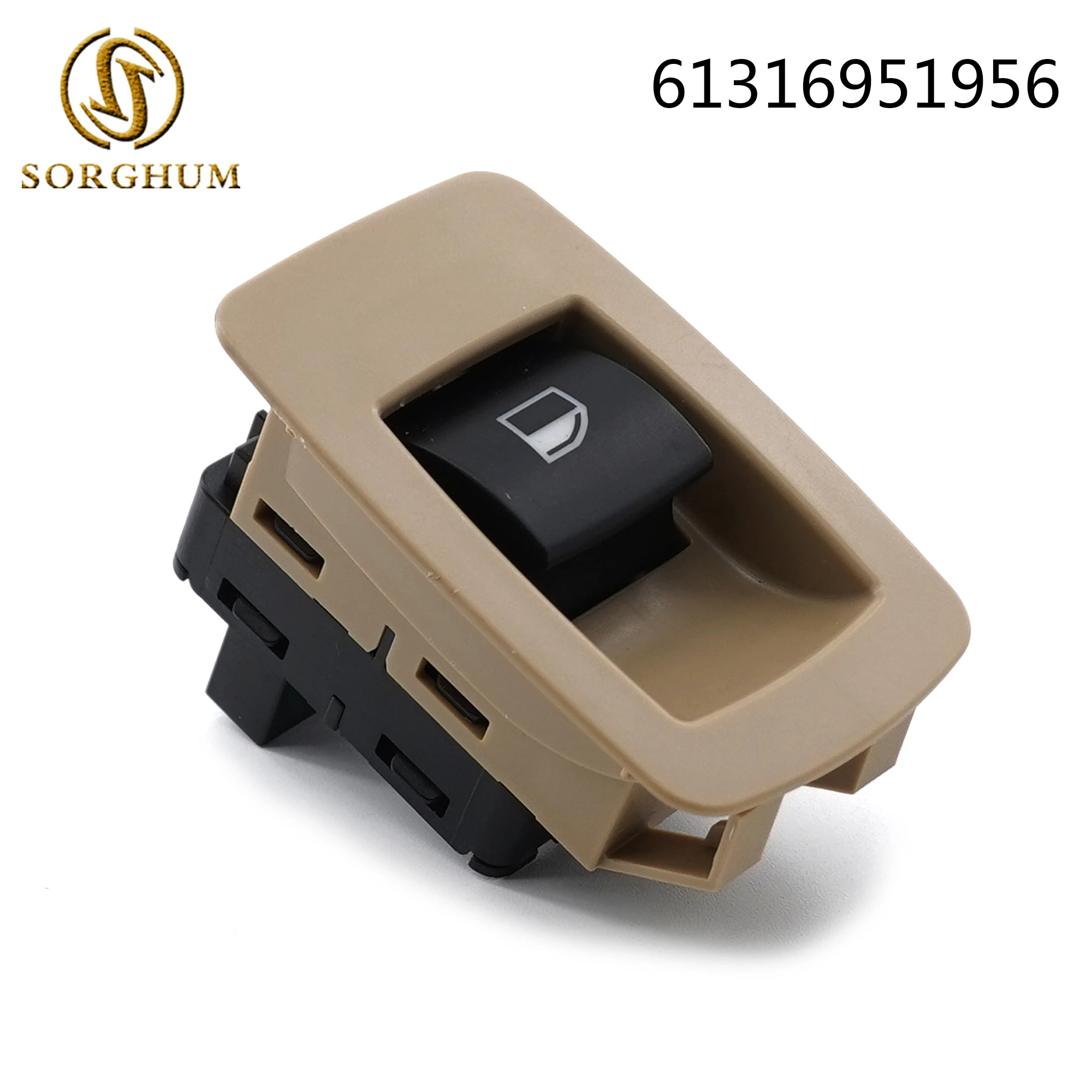 

Sorghum New Electric Window Switch Power Window Switch 61316951956 61319113931 For BMW E60 520i 523i 525i 530 M5