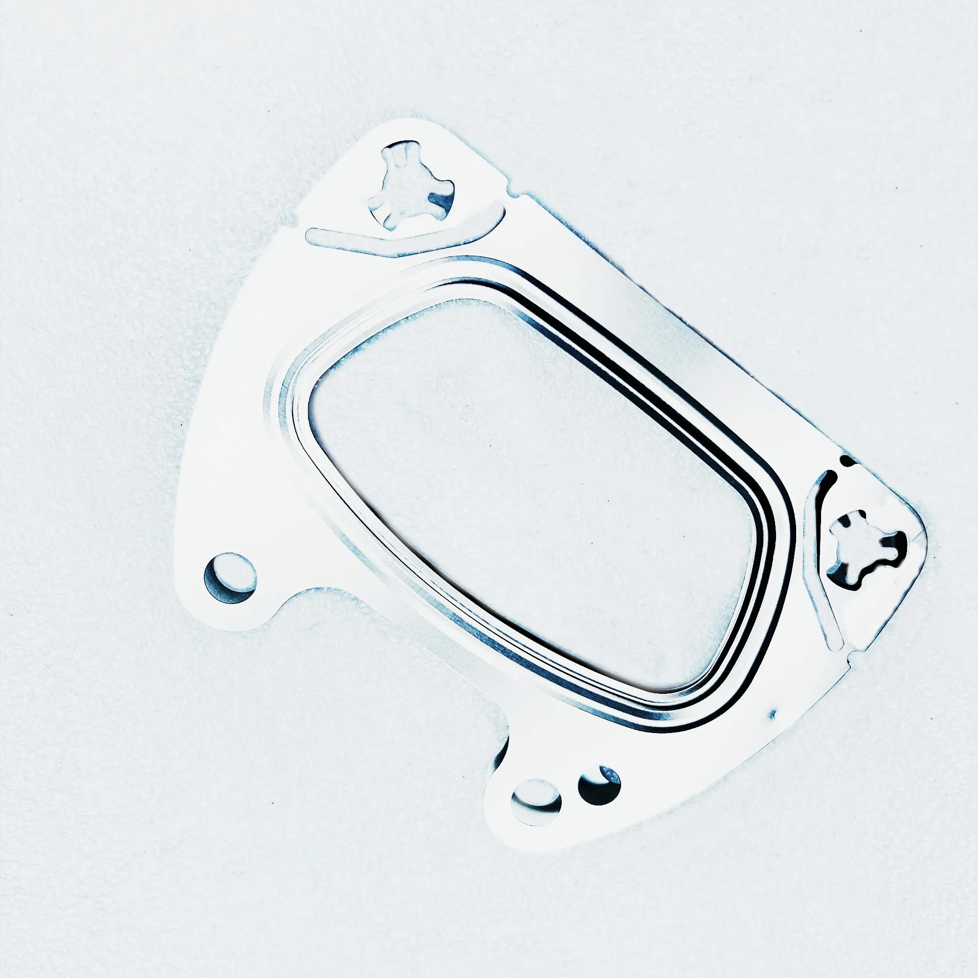Exhaust Flange Gasket 68093232AA, Suitable For: 3.0L, 3.2L, 3.6L, Wrangler JK, JL,Grand Cherokee, Dodge Journey, Dodge Challeng