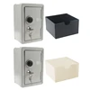 Creative Mini Metal Coin Locker with Keys for Kids, Money Saving Jar, Children Deposit Security Safe Box for Case Orn 1