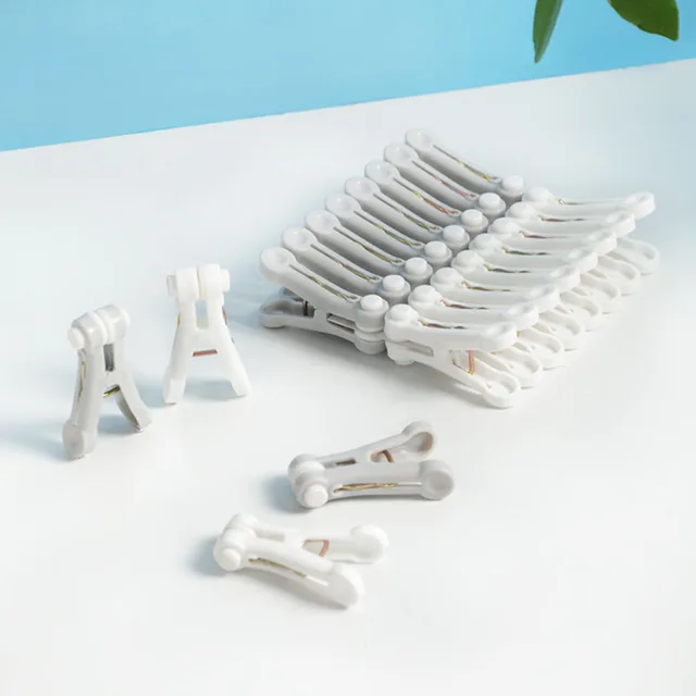 16 db Nem Jelöléssel Ellátott Szél Elleni Klipek Háztartási Ruhák Qiult Multifunkcionális Ruhanemű Függő Csapok - Image 5