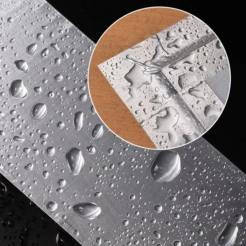Roof Leakproof Waterproof Tape Aluminium Foil Adhesive Super Sticky Cloth Crack Repair Anti-Leakage Pipes Kitchen Walls Sticker