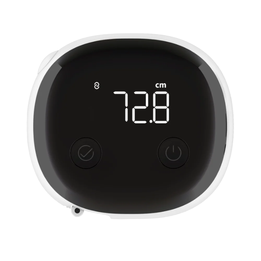 Fita métrica de corpo inteligente 2024 novo corpo peito cintura quadril braço perna fita macia medida cm Polegada fitas de medição de escala dupla com aplicativo 7