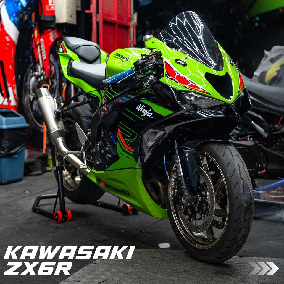 【LIDNN】DOUBLE CLOTH MORTORCYCLE L For Kawasaki Ninja ZX-6R ZX6R ZX 6R 2024 2025 2026 Motorcycle