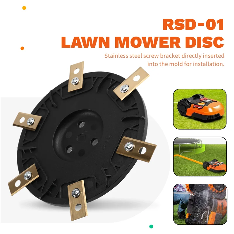 A76X-RSD-01 Lawn Mower Turntable Cutter Disc For Worx Landroid