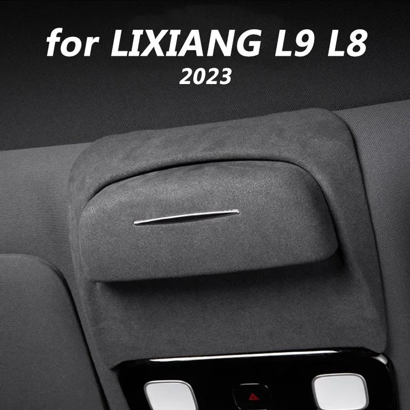

Аксессуары для украшения интерьера автомобиля LIXIANG L9 L8 2023, Светильники для чтения, очки, коробка для хранения, коробка для хранения