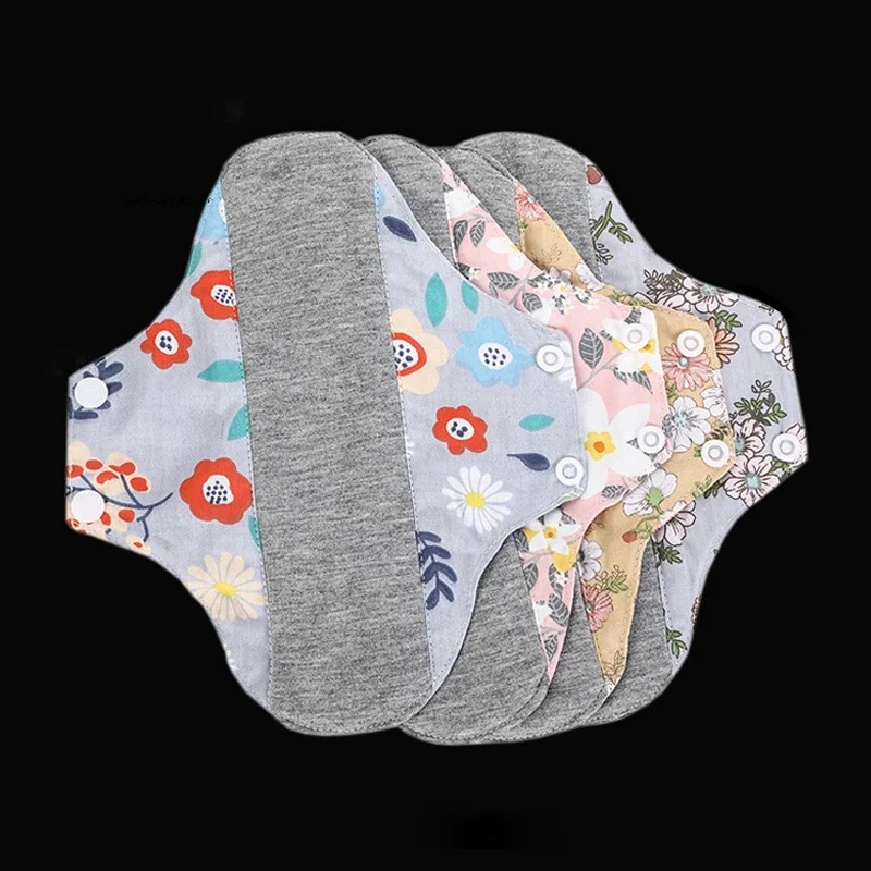 1PCS 18/23CM Anti-slip Graphene Antimicrobial Sanitary Pads Reusable Care Pads Breathable Maternity Menstrual For Women