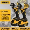 Dewalt DCF880 3300RPM Brushless Impact Wrench High Torque Cordless Electric Wrench Tire Repair Tool 20V Rechargeable Power Tools 1