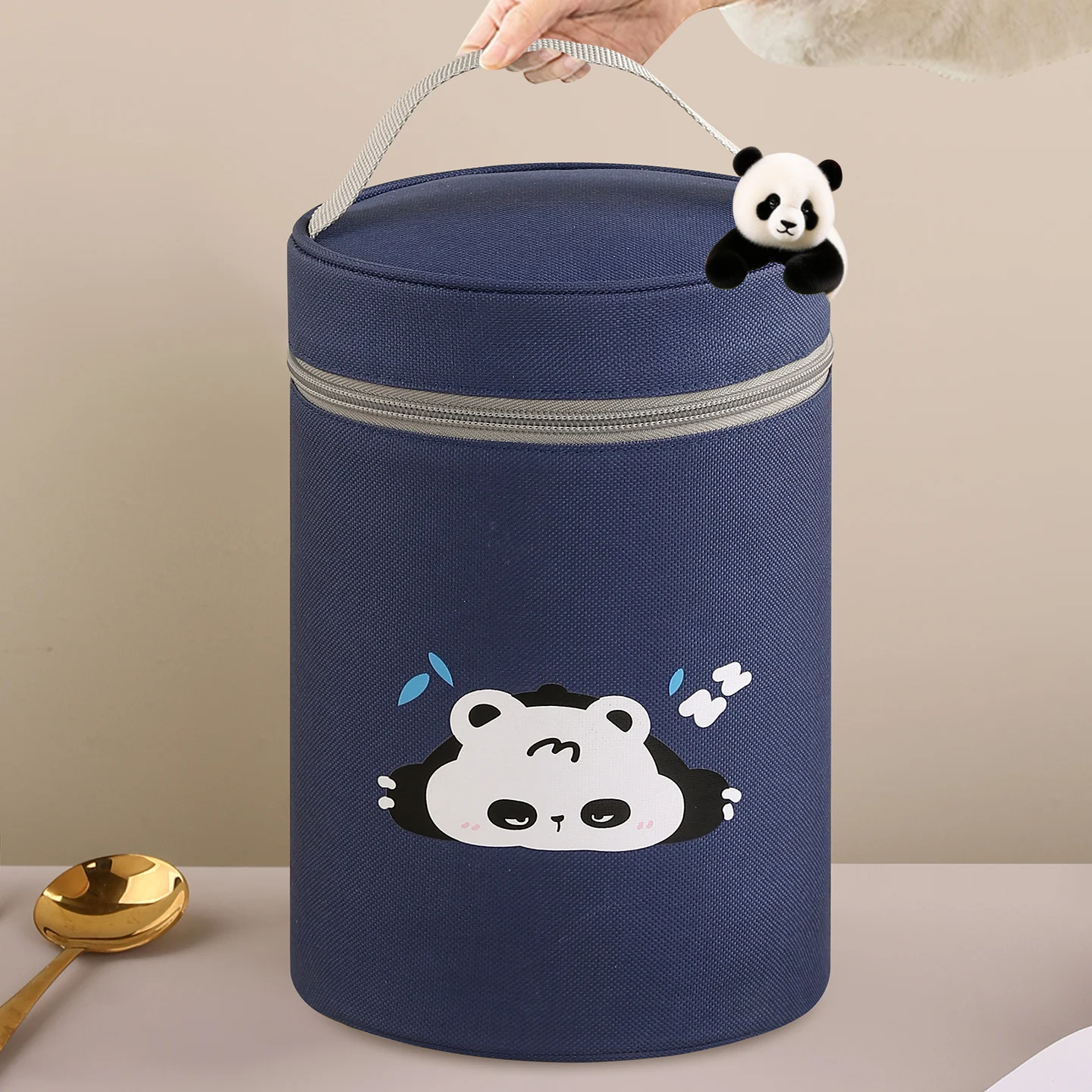 휴대용 보온 도시락 가방, 핸드헬드 도시락 가방, 어린이용 식사 가방, 직장인 테이크아웃 도시락 가방, 음식 보관 가방