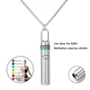528Hz Low-frequency Whistle Sound Healing Meditation Breathing Decompression Whistles Stainless Steel Mindfulness Pendant 4