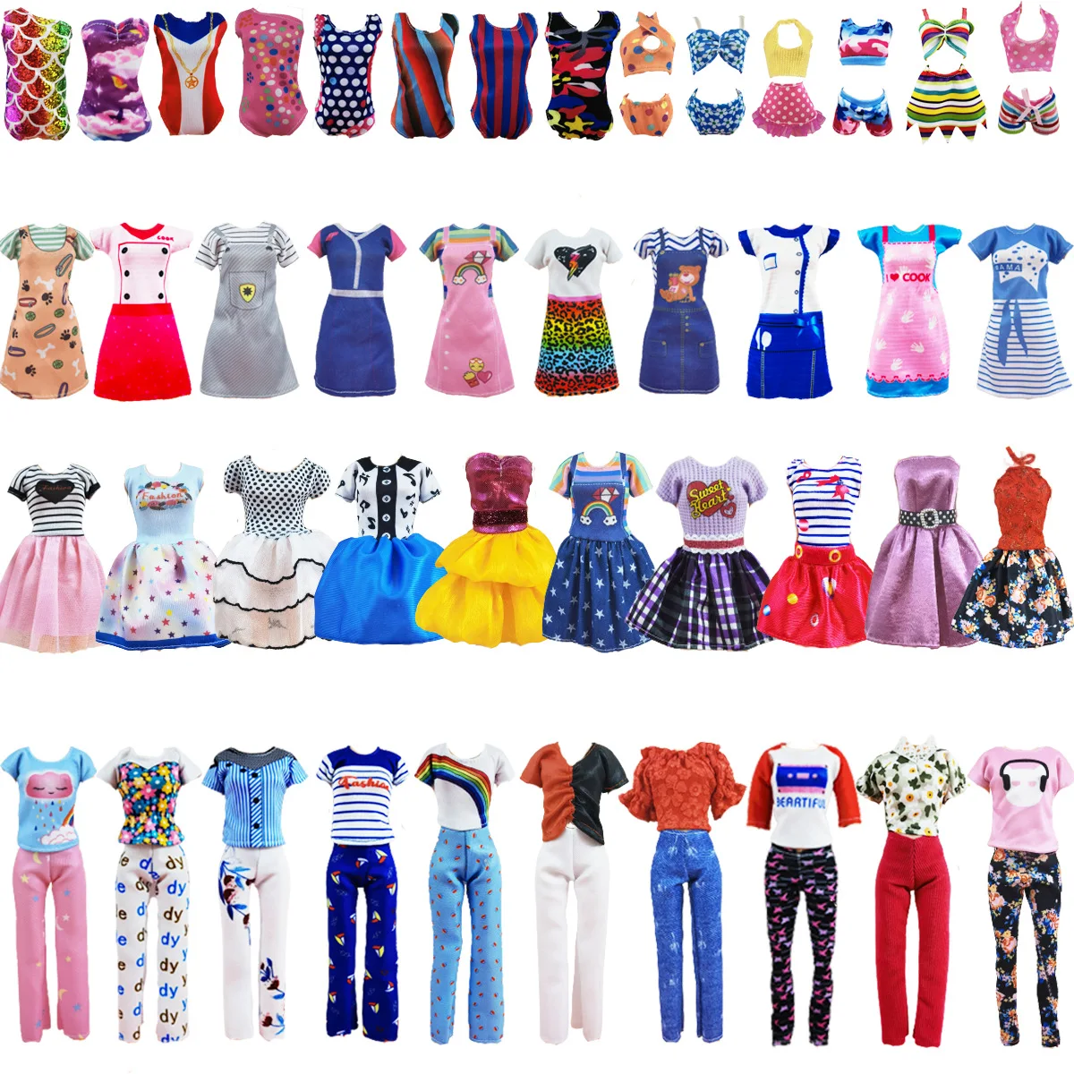 Set De Accesorios De Navidad Para Muñecas – Ropa Y Miniaturas De Muñeca Temática Navideña, Regalo Para Niñas Y Coleccionistas, Adecuado A Partir De 1 Año