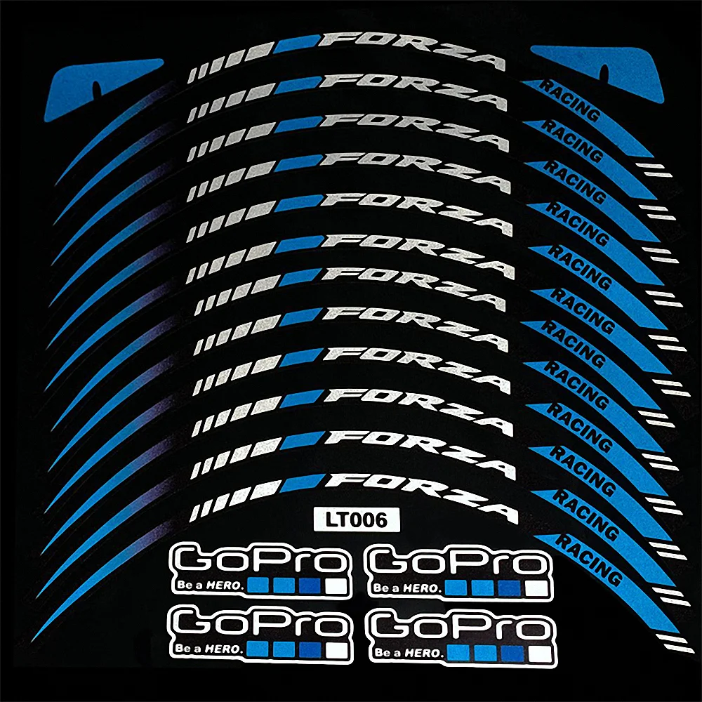 Für Honda Forza Räder Aufkleber Motorrad Zubehör Teile Aufkleber Forza 125 Forza 250 Forza 300 Forza 350 110CC 125 250 300 350 2025 – Detail 24