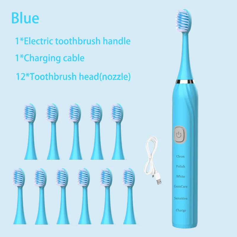 Blue 12 Head