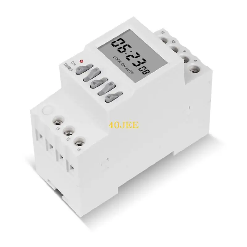 조명 팬 및 모터 단극용 40JE TM623 220V 디지털 타이머 스위치